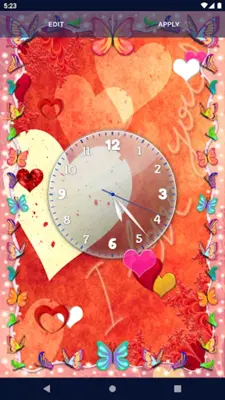 Love Hearts Live Wallpaper android App screenshot 4